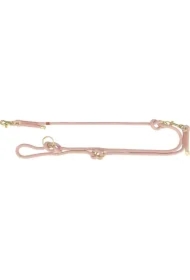 Soft Rope, Smycz regulowana, dla psa, linka, L&ndash; XL: 2.00 m/o 13 mm, różowa/jasnoróżowa