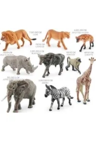 Zestaw zwierząt z Afryki