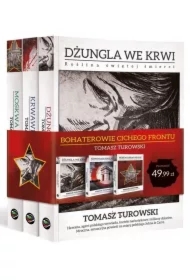 Pakiet Bohaterowie cichego frontu: Dżungla we krwi, Krwawiące serce Azji, Moskwa nie boi się krwi