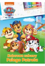 Psi Patrol Dodaj kolorów 10. Kolorowe zabawy Psiego Patrolu