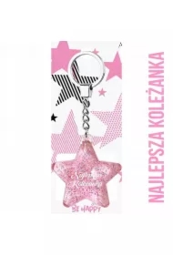 Brelok Gwiazdka Najlepsza Koleżanka