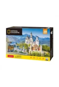 Puzzle 3D 121 el. National Geographic Zamek Neuschwanstein