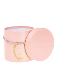 Pudełko Flower Box ciemnoróżowy