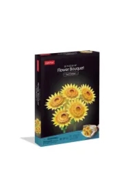 Puzzle 3D 180 el. Duży bukiet kwiatów Słoneczniki