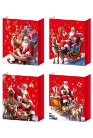 Torebka upominkowa M Boże Narodzenie MIX