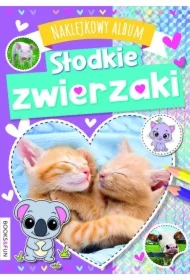 Naklejkowy album Słodkie zwierzaki