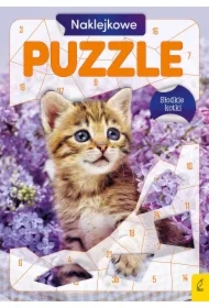 Naklejkowe puzzle. Słodkie kotki