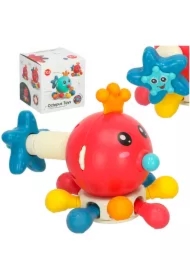 Zabawka sensoryczna gryzak dla niemowląt ośmiornica