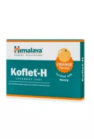 Koflet pomarańczowy w pastylkach do ssania