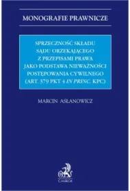 Sprzeczność składu sądu orzekającego jako podstawa nieważności postępowania (art. 379 pkt 4 in princ. KPC)