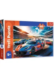 Puzzle 100 el. Szybka wyścigówka