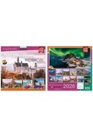 Kalendarz 2026 ścienny Classic Podróże