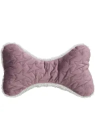 Estelle, poduszka, dla psa, jagodowa/szara, 34 x 20