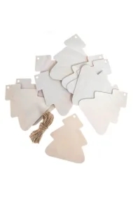 Drewniane zawieszki Boże Narodzenie 10 szt