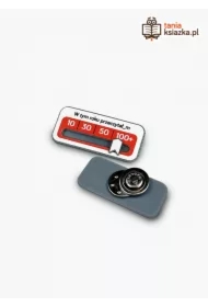 TanioKsiążkowa przypinka z suwakiem - W tym roku przeczytał_m...