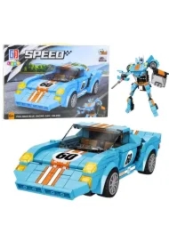  Klocki konstrukcyjne Auto z napędem Robot 2w1 336e