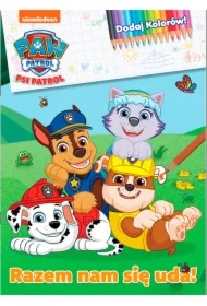 Razem nam się uda! Psi Patrol. Dodaj kolorów. Część 8