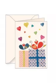 Karnet B6 z kopertą Dwa prezenty