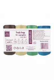 Worki na śmieci do segregacji 35L mix