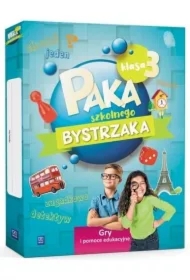 Paka szkolnego bystrzaka 3. Gry i pomoce edukacyjne dla klasy trzeciej szkoły podstawowej
