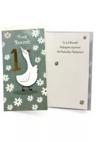 Karnet Urodziny Roczek gąska