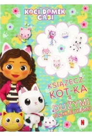 Koci Domek Gabi. Książecz-kot-ka z naklejkami