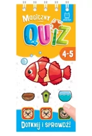 Magiczny quiz z rybką. Dotknij i sprawdź! 4-5 lat
