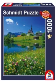 Puzzle 1000 el. Inzell, Bawaria, Niemcy