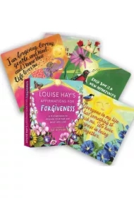 Louise Hay, karty do wróżenia o afirmacjach na przebaczenie