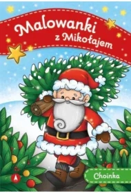 Malowanka B5 Malowanki z Mikołajem. Choinka SKRZAT 079159