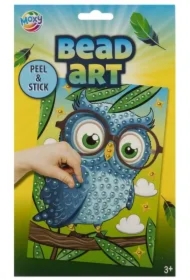 Zestaw kreatywny koralików do mozaiki A5 Sowa
