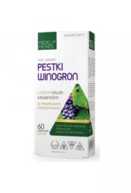 Pestki Winogron vitis vinifera Suplement diety