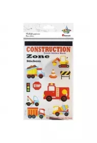 Naklejki papierowe 6 plansz pojazdy mix