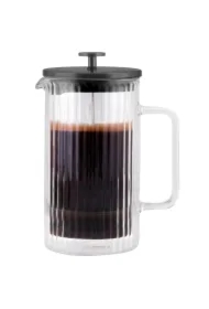 Zaparzacz do kawy i herbaty z podwójną ścianką Tulip grafitowy mat 0671