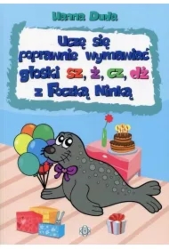 Uczę się poprawnie wymawiać głoski sz, ż, cz, dż z Foczką Ninką