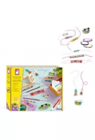 Zestaw kreatywny do tworzenia biżuterii z koralików na krośnie tkackim 8+