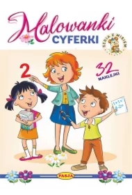 Malowanki cyferki. Seria z misiem