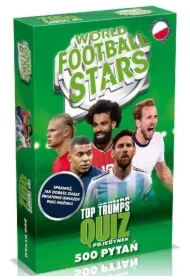 Top Trumps World Football Stars w pudełku