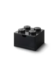 Szufladka na biurko klocek LEGO Brick 4 Czarna