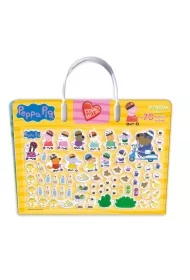 Peppa Pig. Kocham naklejać. Na podwórku z Peppą