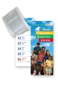 Kalendarz 2026 tyg. magnes Dom, Zdrowie, Rodzina
