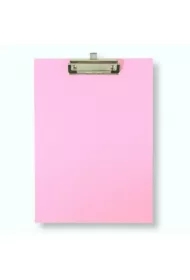 Deska A4 z klipem premium łososiowa