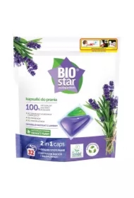 Ekologiczne kapsułki 2 in 1 do prania tkanin białych i kolorowych