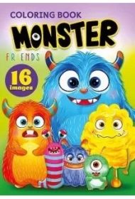 Kolorowanka A5 16 obrazków Potworki