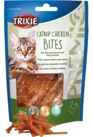 Przysmak Premio Catnip Chicken Bites, kurczak i kocimiętka