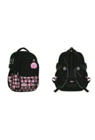 Plecak 4-komorowy Pink Checkered