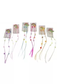 Doczepiane warkoczyki 2 szt MIX