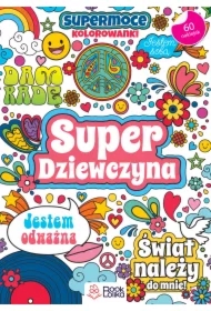 Super dziewczyna. SuperMoce kolorowanki