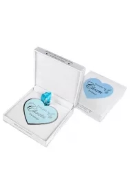 Pamiątka Chrzest w pudełku niebieski