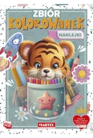 Zbiór kolorowanek + naklejki